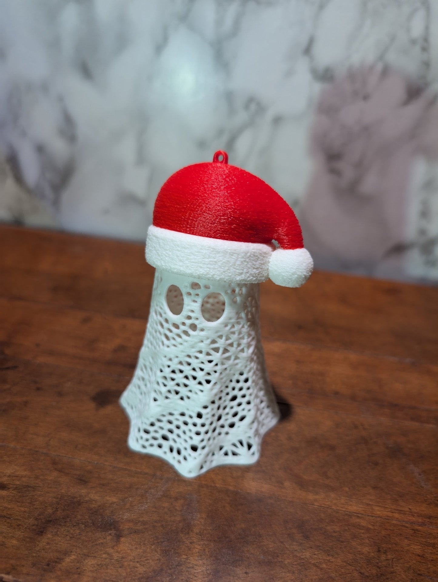 Christmas Ghost Tree Ornament - Charlay Creations
