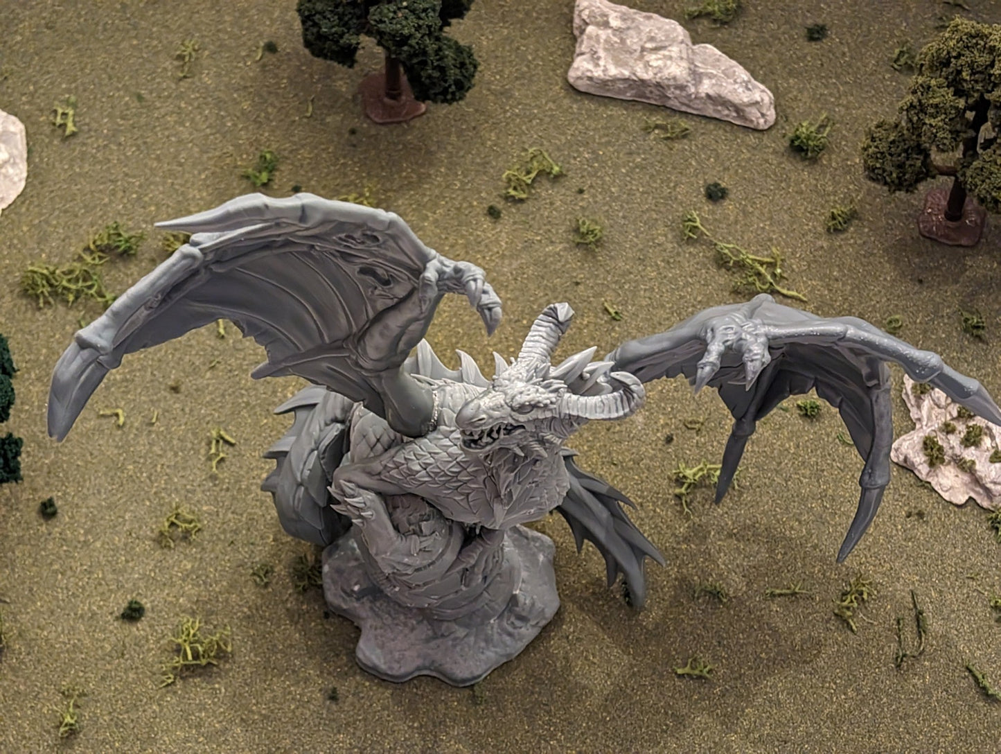 Dragon on Pillar - Charlay Creations