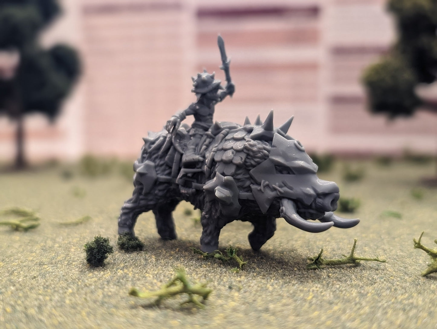 Goblin Boar Rider - Charlay Creations