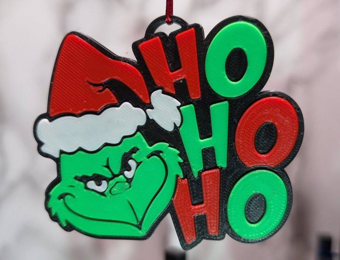 Grinch Christmas Tree Ornament - Charlay Creations