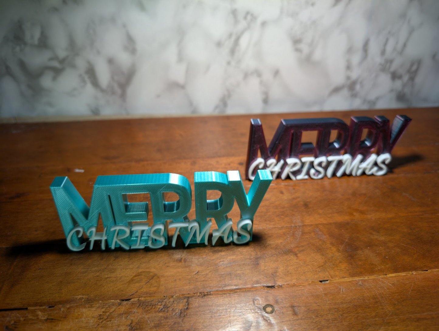 Merry Christmas Ornament - Charlay Creations