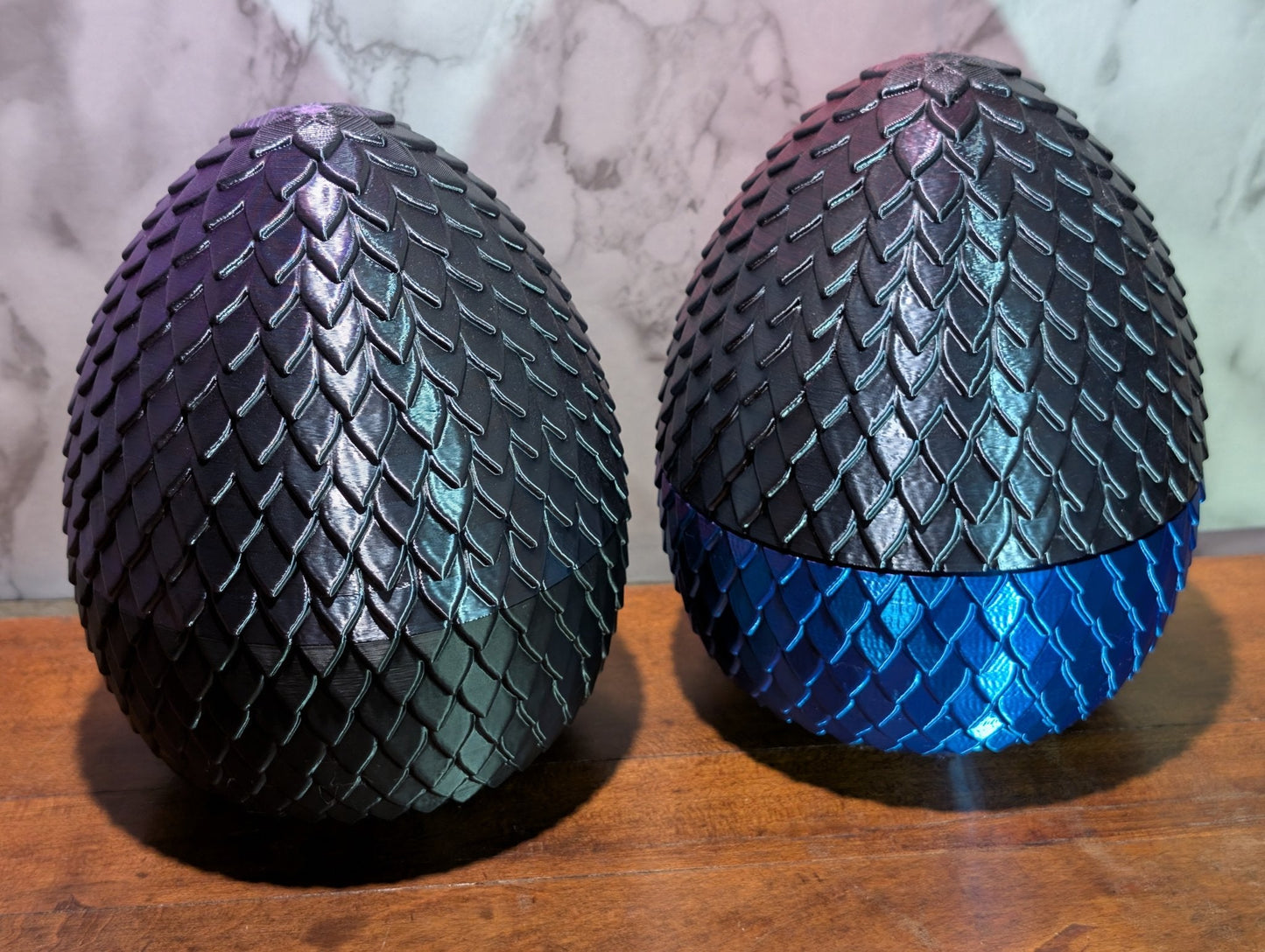 Silk Two - Tone Dragon and Egg - Charlay Creations