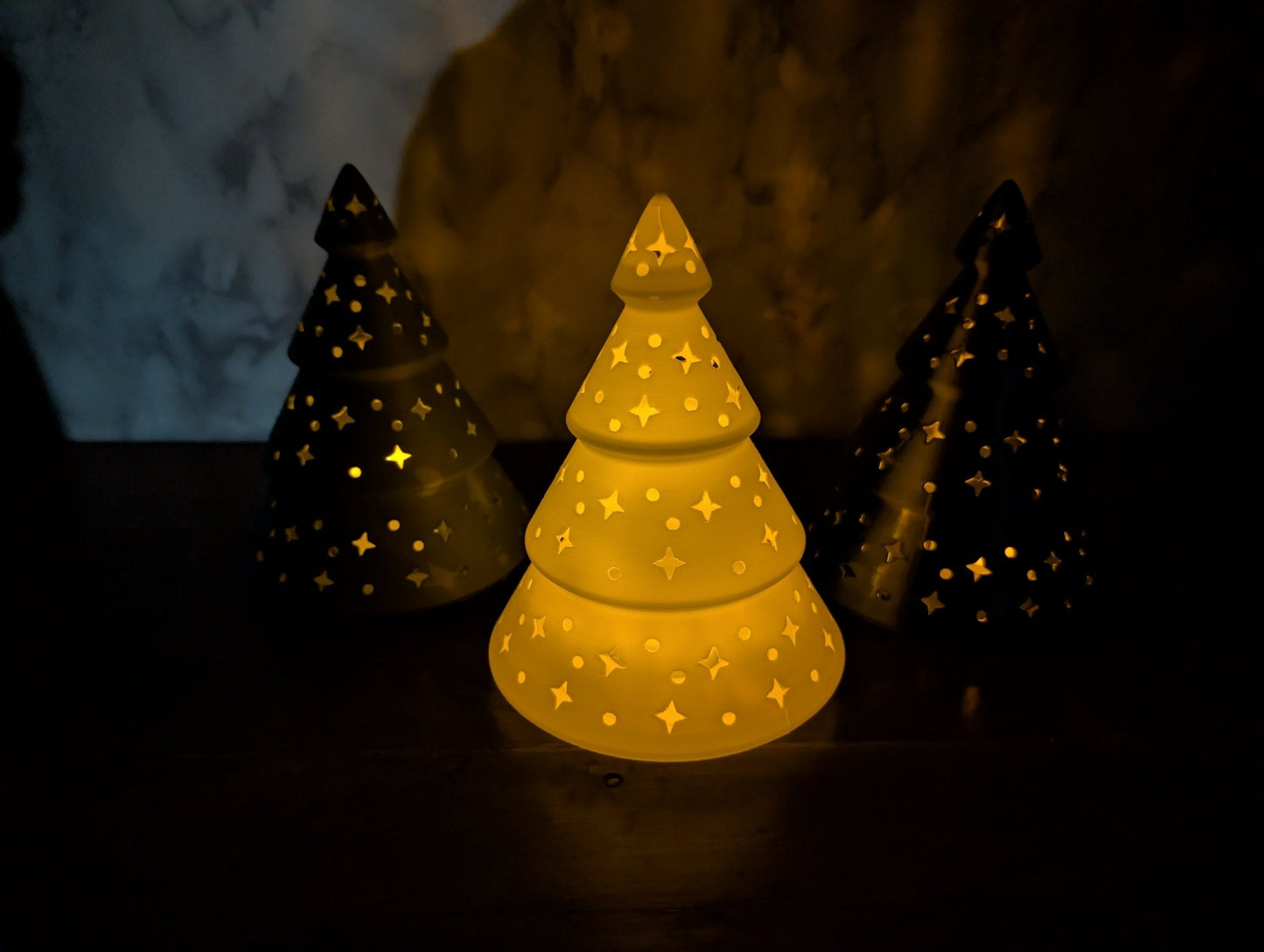 Tea Light Christmas Tree - Charlay Creations